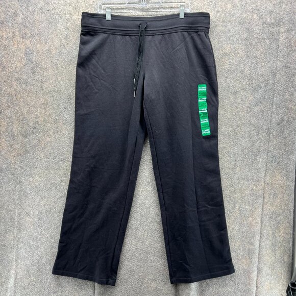 Champion Pants - Champion Sweatpants Women XL Black Athletic  Training Average Straight New